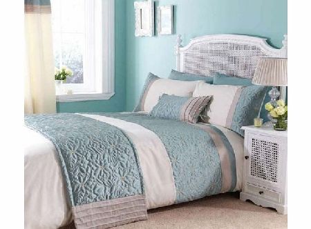 Catherine Lansfield Lois Duckegg King Size Duvet Set