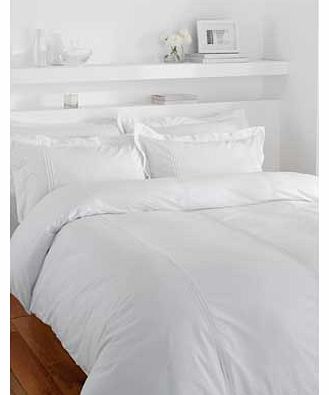 Minimalist White King Size Duvet Set