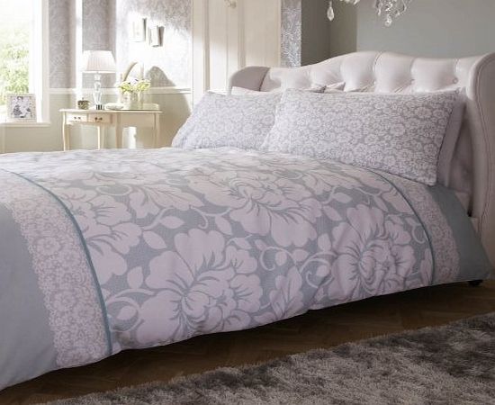 Victoriana Blue Duvet Cover