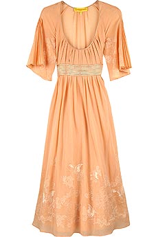 Madeleine cotton embroidered dress