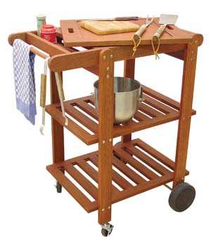 CATSKILL CRAFTSMEN Outdoor BBQ Cart