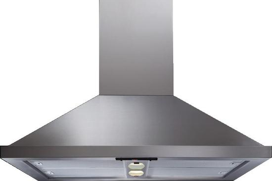 CDA CIGE9SS 90cm Island Hood in Stainless Steel