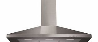 CDA ECH101SS Level 1 100cm Wide Chimney Hood -