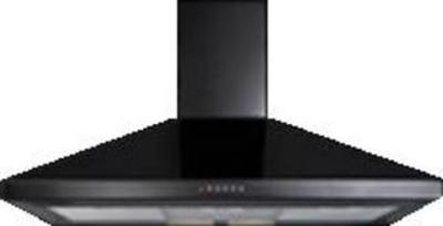 CDA ECH10BL 100cm Chimney Hood in Black with