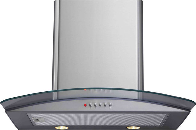 CDA ECP61SS 60cm Chimney Hood in Stainless Steel