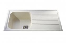 CDA KG41EBL Composite Single Bowl Sink