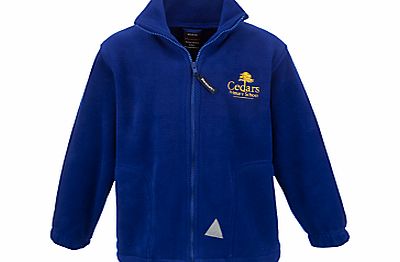 Cedars Primary School Unisex Fleece, Blue