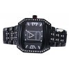 CelebSeen Clothing Mens Square XXL Black Geneva Watch