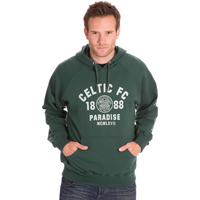 Graphic Hoody - Bottle Green.