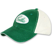 Celtic Oval Badge Cord Cap - Green.