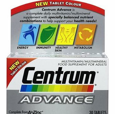 Centrum Advance- 30 Tablets 10000762