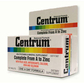 Centrum Multivitamin 60 Tabs