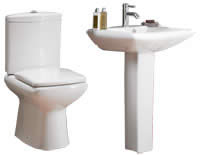 Acapulco 4 Piece 1 Taphole Bathroom Suite