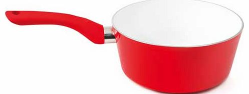 Ceramicore 16cm Saucepan - Red