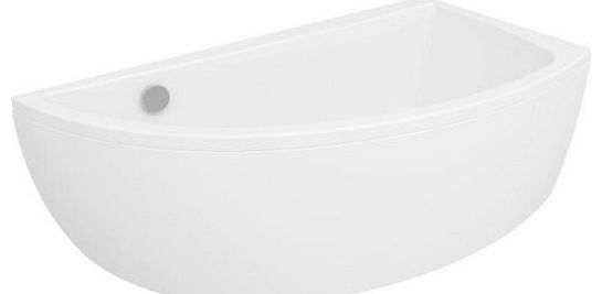 NANO SPACE SAVER CORNER BATH 140 X 75 (PANEL+ STAND INCL) 1400 X 750 *RIGHT HAND*mm HIGH QUALITY