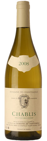 Chablis 2012, Domaine de Chantemerle, Boudin