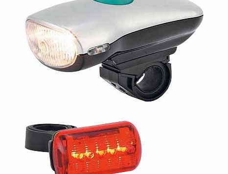 Challenge Krypton Front and Rear LED Bike Lights