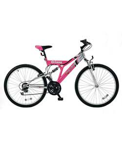 Challenge Oriana 24in Girls Dual Suspension Bike