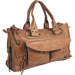 Chameleon Matarani Leather Shoulder Bag