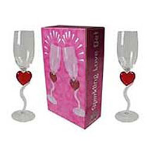 Glass 2 Pack - Heart