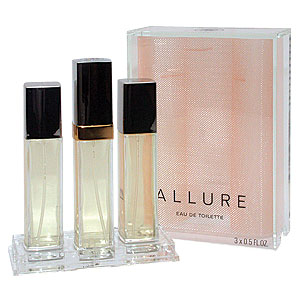 Allure EDT Spray 3 X 15ml - size: 3 X 15ML