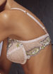 Kashmir half cup underwired bra