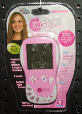 Character Options Carol Vordeman Pink Ultimate Sudoku LCD Game