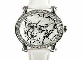 Character Watches Ladies Tink Diamante White Watch