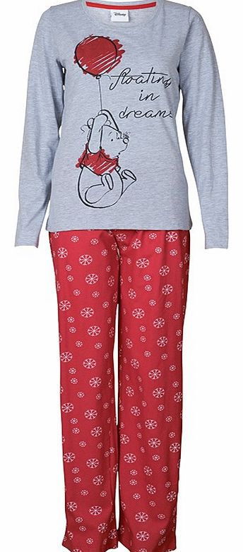 Character Womens Winnie The Pooh Pyjama Set Multi