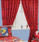 Power Rangers Ninja Storm Curtains 72`` drop