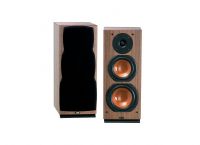 Chario Silhouette 300 Bookshelf Speakers Light Walnut