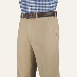 Charles Tyrwhitt Camel Flat Front Chinos