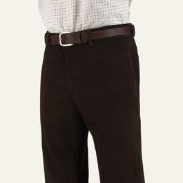 Chocolate Corduroy Trousers