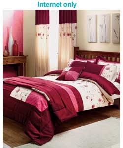 Duvet Set Red - Double