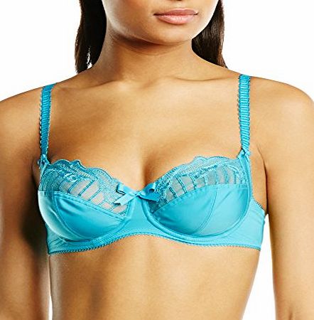 Charnos Womens Sienna Balcony Everyday Bra, Green (Paradise), 34F