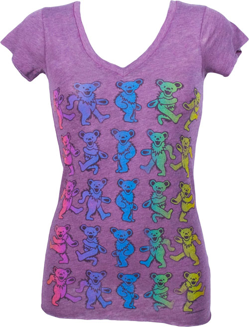 Ladies Vintage Grateful Dead Bears T-Shirt from Chaser LA