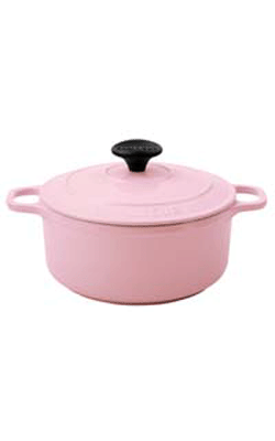 chasseur Casserole  round  18cm  1.5ltr - Pink