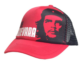 Red Full Face Truckers Cap