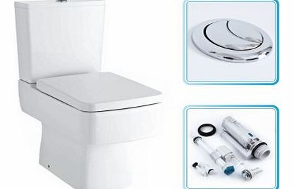 Esq Bathroom Modern White Ceramic