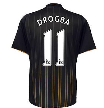 Adidas 2010-11 Chelsea Away Shirt (Drogba 11)