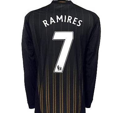 Chelsea Adidas 2010-11 Chelsea Long Sleeve Away Shirt (Ramires 7)