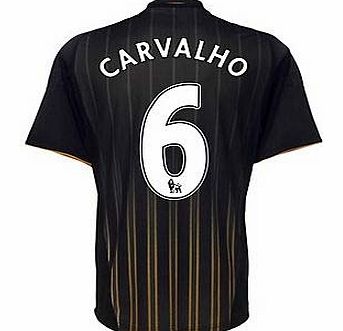 Chelsea Away Shirt Adidas 2010-11 Chelsea Away Shirt (Carvalho 6)