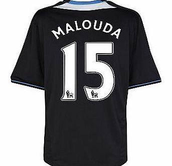 Adidas 2011-12 Chelsea Away Football Shirt (Malouda 15)