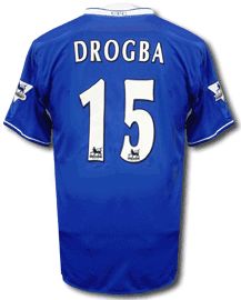 Umbro Chelsea home (Drogba 15) 04/05