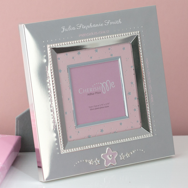 Cherish Personalised Girl Photo Frame