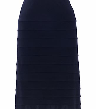 Chesca Jersey Bandage Skirt, Navy