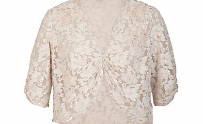 Chesca Pearl Beaded Bolero