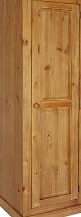 Cheshire Pine Single Full Hanging Wardrobe 240.029