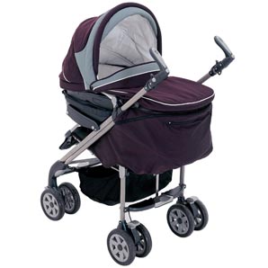 Chicco C1 Trio Elegance Travel System- Blackberry