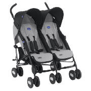 Chicco Echo Twin Pushchair, Moonstone